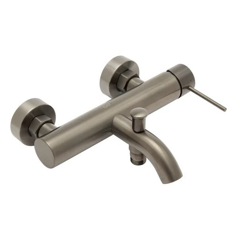 Vaňová batéria SAT Aurum bez sprchového setu 150 mm brúsený gun metal SATBAUR222BGM
