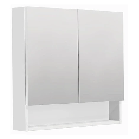 Zrkadlová skrinka SAT Cube Way 80x72 cm lamino GALCU3D80BP