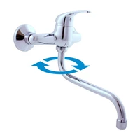 RAV SLEZÁK Sázava drezová batéria s otočným ramienkom 150 mm chróm sa301.5/21 SA301.521