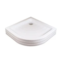 Ravak Ronda sprchová vanička štvrťkruhová 80x80 cm akrylát a204001120 RO80PUR0
