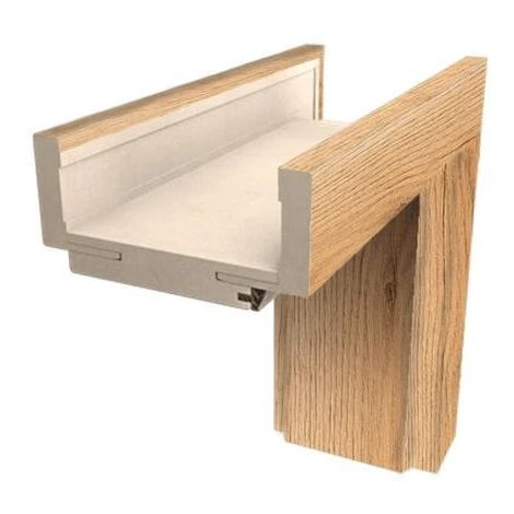 Obložková zárubňa Naturel 80 cm pre hrúbku steny 10-14 cm ľavá O2CPLDN80L
