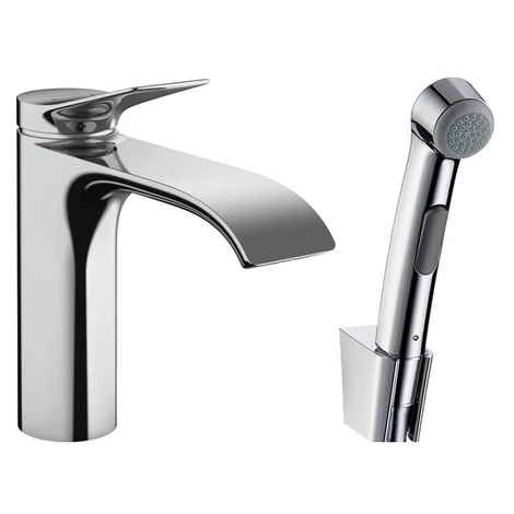 Hansgrohe Vivenis umývadlová batéria s bidetovú spŕškou chróm 75210000