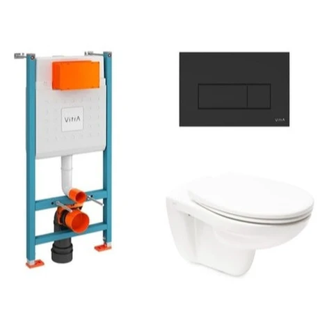 Závesný wc set Vitra Normus do ľahkých stien / predstenová SIKOVSB3