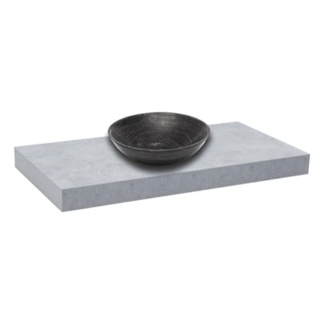 Doska pod umývadlo bez umývadla Naturel Dolce 120x8x50 cm beton mat DO12050BE