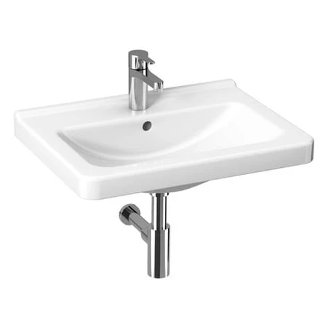 Jika Cubito umývadlo 55x42 cm otvor pre batériu uprostred h8104220001041 1042.2.000.104.1