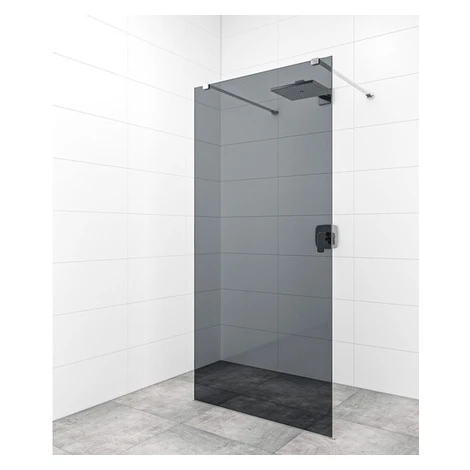 Sprchová zástena Walk-in 80 cm SAT vo farbe profilu chróm SATBWI80KSZAV