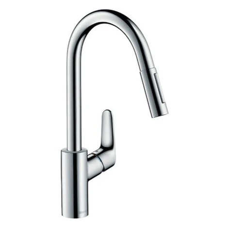 Hansgrohe Focus M41 drezová batéria s vyťahovacou spŕškou, 2 prúdy chróm 31815000