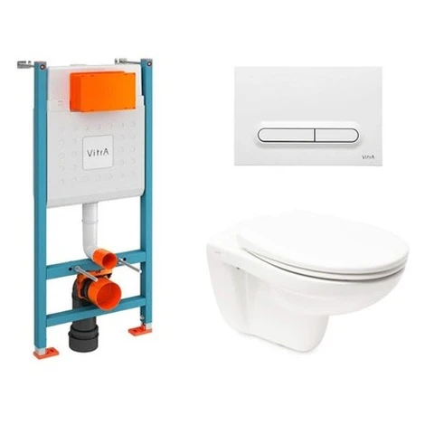 Závesný WC set do ľahkých stien / predstenová Vitra Normus SIKOVSW1