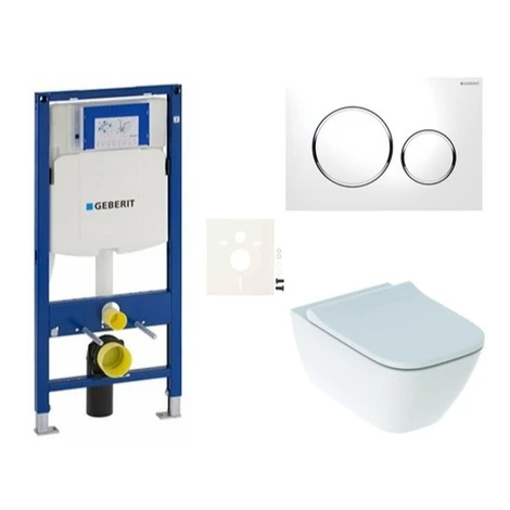 Závesný wc set Geberit Smyle do ľahkých stien / predstenový SIKOGESSMSS20