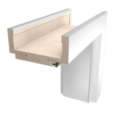 Obložková zárubňa Naturel 80 cm pre hrúbku steny 10-14 cm pravá O2CPLBN80P