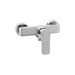 Sprchová batéria SAT Cube Way bez sprchového setu 150 mm chróm CU268