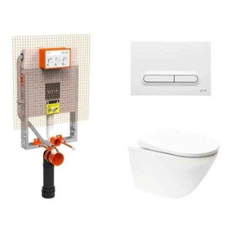 Závesný WC set na zamurovanie Vitra S60 SIKOVZW3