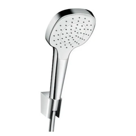 Hansgrohe Croma Select sprchová hlavica s hadicou biela/chróm 26424400