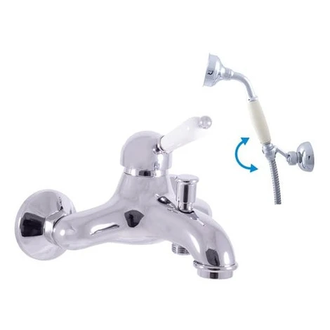Vaňová batéria RAV Slezák LABE so sprchovacím setom 150 mm chróm L554.5/2 RAV SLEZÁK
