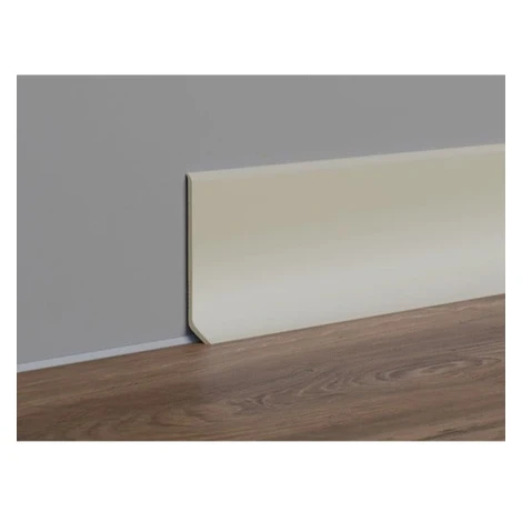 Lišta soklová Profil-EU cappuccino, PVC, dĺžka 250 cm, výška hrany 40 mm, SKPVCCA