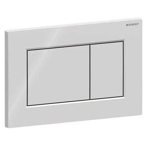Geberit Sigma01 ovládacie tlačidlo plast v chrómovom prevedení lesk 115.660.21.1