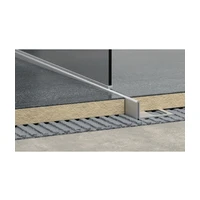 Lišta pravá Havos kartáčovaný, nerez, dĺžka 120 cm, výška hrany 12 mm, SPNRZK12120P