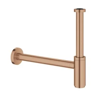 Sifon k umyvadlu 5/4 DN32 GROHE kartáčovaný Warm Sunset mosaz 28912DL0