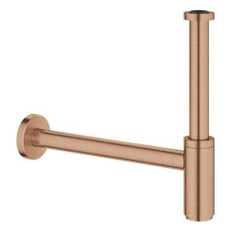 Sifon k umyvadlu 5/4 DN32 GROHE kartáčovaný Warm Sunset mosaz 28912DL0