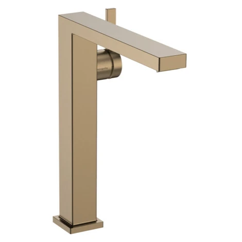 Hansgrohe Tecturis E vysoká umývadlová batéria bez výpuste kartáčovaný bronz 73072140