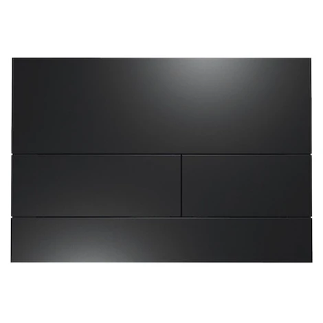 Ovládacie tlačidlo TECE Square z kovu v čiernej farbe mat 9240833