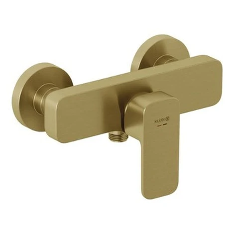 Sprchová batéria Kludi Renon bez sprchového setu 150 mm brúsené zlato 42831N075