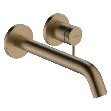 Hansgrohe Tecturis S umývadlová batéria bez podomietkového telesa kartáčovaný bronz 73351140