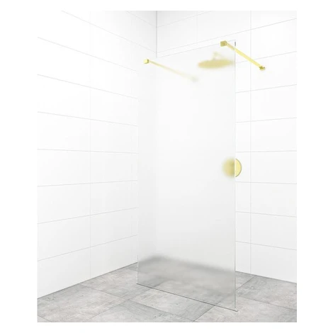 Sprchová zástena Walk-in 80 cm SAT vo farbe profilu zlatá SATBWI80MSZAVZ