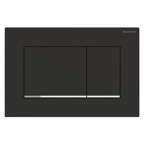 Geberit Sigma30 ovládacie tlačidlo plast čierna 115.883.14.1