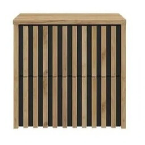 Kúpeľňová skrinka s krycou doskou SAT Delano 60x56x45 cm dub mat DELANO60ZDCDE