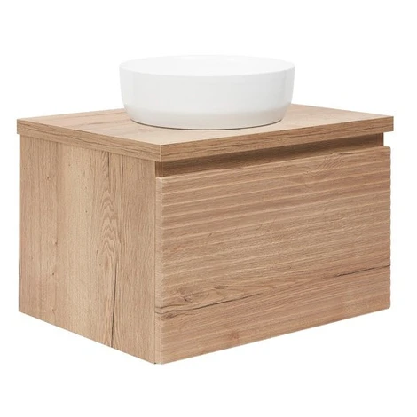 Kúpeľňová skrinka pod umývadlo Naturel Savona 78x43x44, 8 cm dub halifax mat SAVONA80DHD