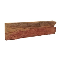 Vaspo Skála ohnivá obklad skala ohnivá oranžovočervená 8,6x38,8 cm reliéfna V55100