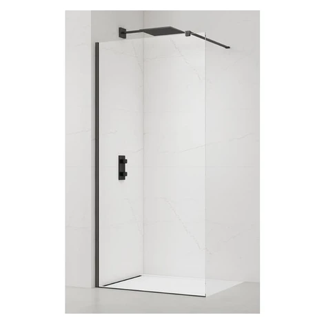 Sprchová zástena Walk-in 130 cm SAT PVD Gun metal SATBWI130PRGM