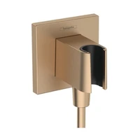 Hansgrohe FixFit E podomietkový vývod so spätným ventilom kartáčovaný bronz 26889140