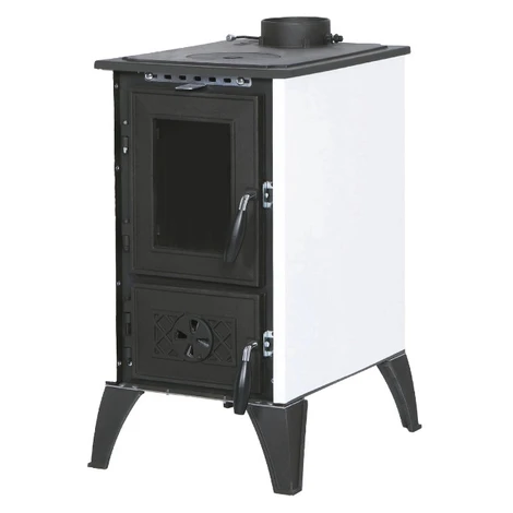 Krbové kachle 806 IGLO, 9 kW, liatina, biele