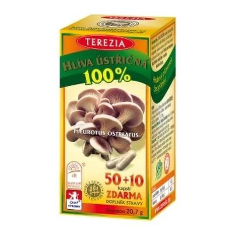 TEREZIA Hliva ustricová 50 + 10 kapsúl ZADARMO
