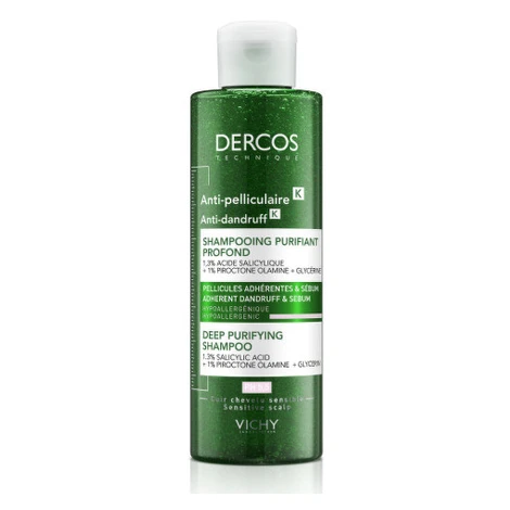 VICHY Dercos šampón proti lupinám s peelingovým efektom 250 ml