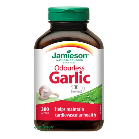 JAMIESON Cesnak bez zápachu 500 mg 300 tabliet