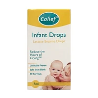 COLIEF Infant drops lactase enzyme detská kolika 15 ml