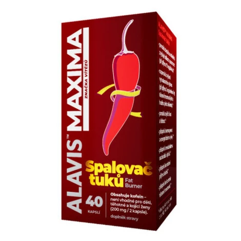 ALAVIS Maxima spaľovač tukov 40 kapsúl