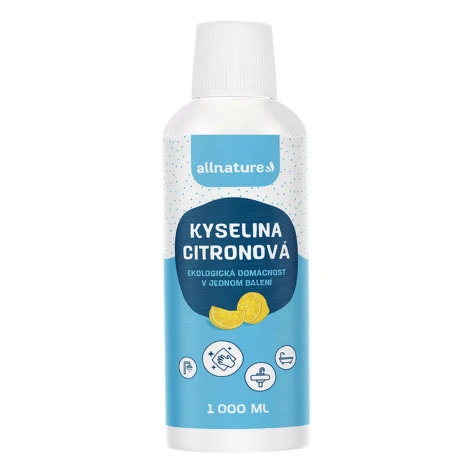 ALLNATURE Kyselina citrónová roztok 1 l