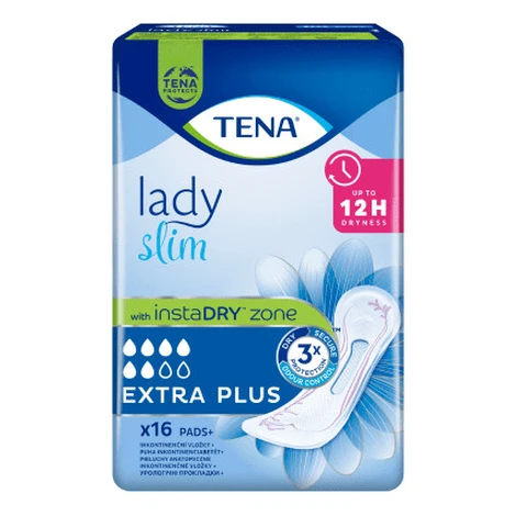 TENA Lady slim extra plus inkontinenčné vložky 16 ks