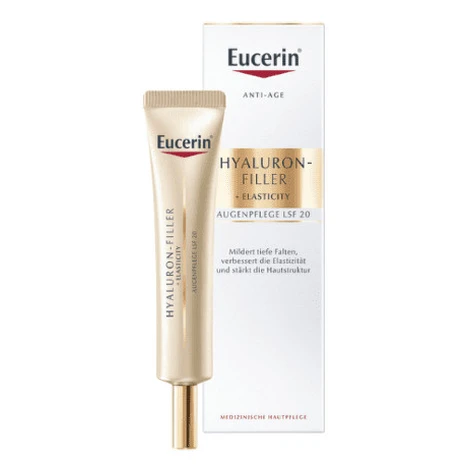 EUCERIN Hyaluron-filler + elasticity očný krém spf 20 15 ml