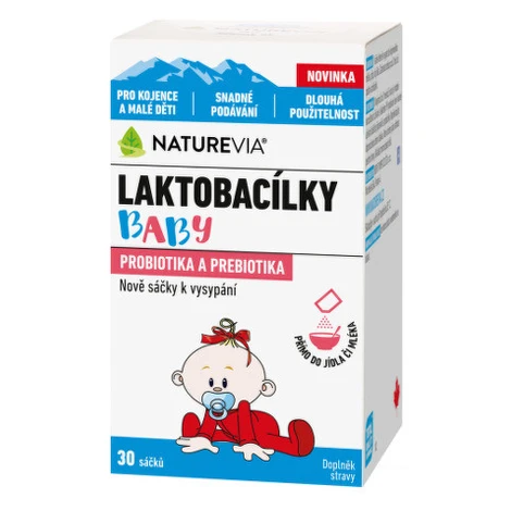 NATUREVIA Laktobacilky baby 30 vrecúšok