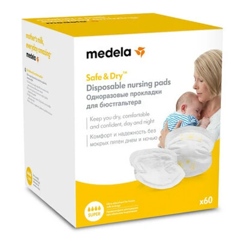 MEDELA Vložky do podprsenky super jednorázové 60 ks
