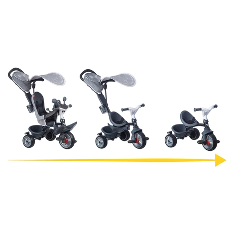 SMOBY Trojkolka 3 v 1 Baby Driver Plus