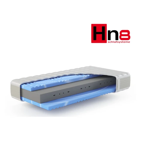 Hn8 Schlafsysteme 7-zónový matrac z pamäťovej peny XXL Gelstar KS (H3, 160 x 200 cm)