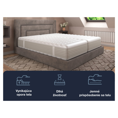 Hn8 Schlafsysteme 7-zónový matrac z pamäťovej peny XXL Gelstar KS (H2, 120 X 200 CM)