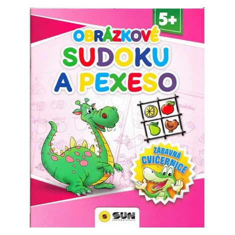 Sun Zábavná cvičebnica Obrázkové sudoku