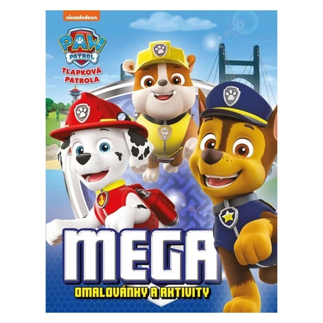 Egmont Paw Patrol Mega omalovánky a aktivity CZ verzia